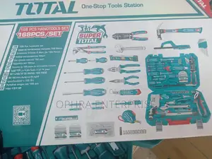 Total 168-Piece Professional Hand Tool Set