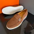 Dior Suede Loafers - Classic White Rubber Sole - 2