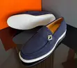 Dior Suede Loafers - Classic White Rubber Sole - 3
