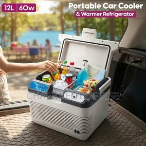 12L 60W Portable Car Cooler & Warmer Fridge