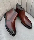 Berwick 1707 Leather Boots with Side Zipper - 3