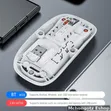 MS-038B Transparent Wireless Rechargeable Mouse - 2