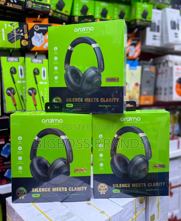 Oraimo Boom Pop Pro Wireless Headphones - 1