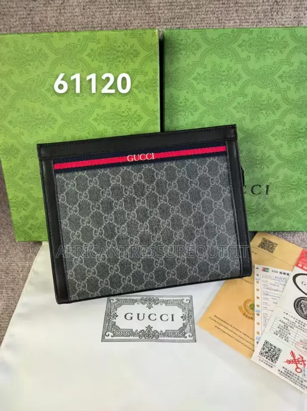 Gucci Handbag - Supreme Canvas Signature Web Stripe - 1