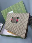 Gucci Signature Web Pouch Bag - Leather & Nylon - 2
