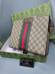 Gucci Signature Web Pouch Bag - Leather & Nylon - 4