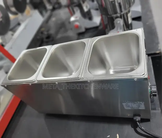 Commercial Electric Chocolate Melting & Tempering Machine (3-Tank) - 1