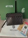 Goyard Senat MM Clutch Goyardine Coated Canvas Handbag - 4