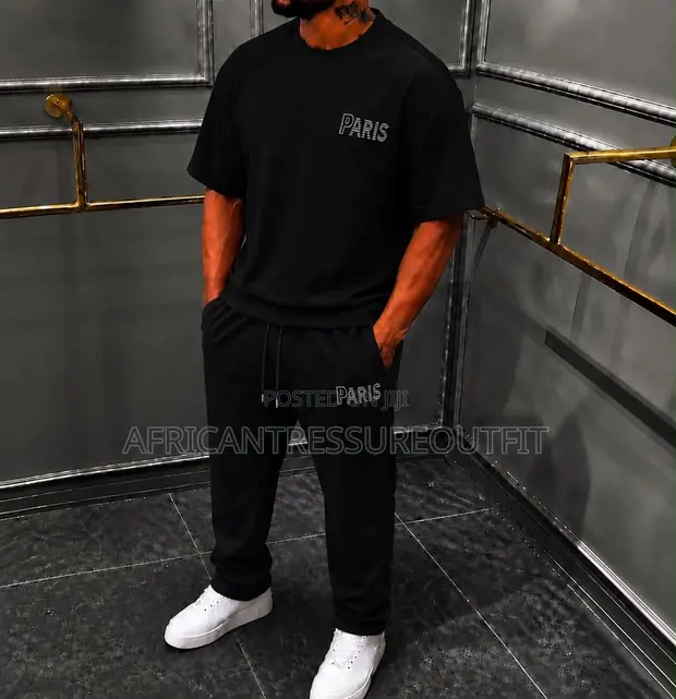 Wear London T-shirts and Matching Drawstring Sweatpants - 1