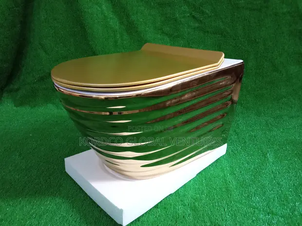 Dolavis KH02 Gold Wash Basin - Pedestal Hang Type - 1