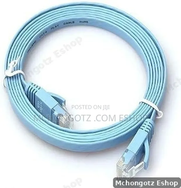 Flat Cat 6 LAN Ethernet Cable 5M - 1