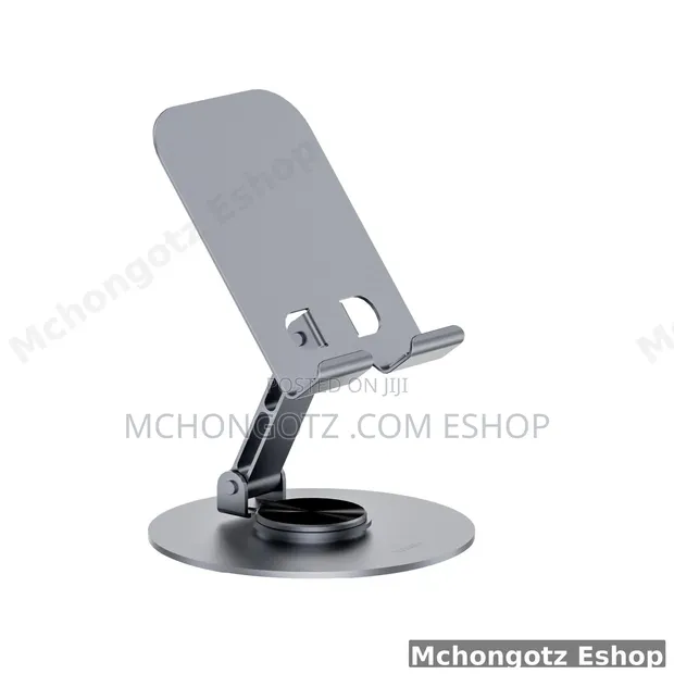 WiWU ZM-014 360 Foldable Desktop Phone Stand - Grey (Mpya) - 1