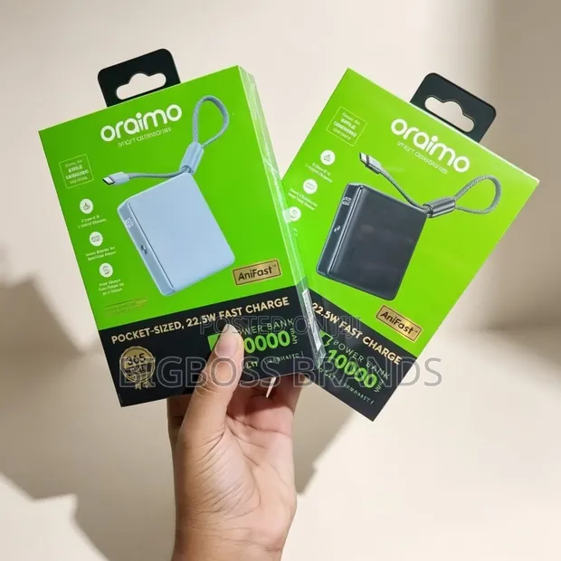 Oraimo Pocket Power Bank 10000mAh 22.5W Fast Charge - 1