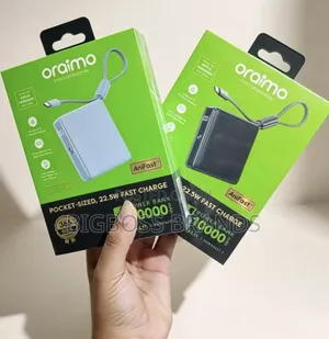 Oraimo Pocket Power Bank 10000mAh 22.5W Fast Charge