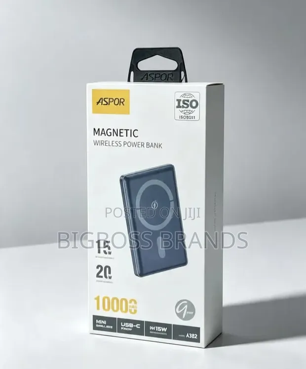 Magnetic Wireless Power Bank 10000 mAh 15W - 1