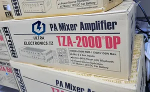 Ahuja TZA-2000 DP 200W 2-Zone PA Mixer Amplifier with Bluetooth
