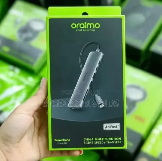 Oraimo PowerTrans 7-in-1 USB-C Hub (OUH-511) - 1
