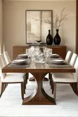 Quality Hardwood Dining Set - 3