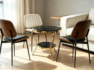 Nordic Table Round Coffee Table Set - Brand New