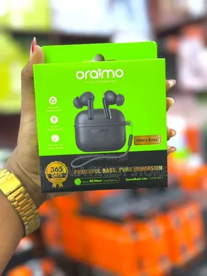 Oraimo OTW-324 Wireless Ear Pods - Black