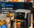 Qiudes Air Fryer 8 Litres - 1