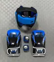 Boxing Kit: Head Guard, Gloves, Hand Wraps - 1