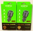 Oraimo 69W Car Charger - Type-C + USB - 2