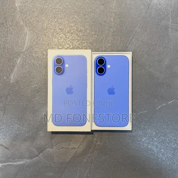 New Apple iPhone 16 128GB Blue - 1