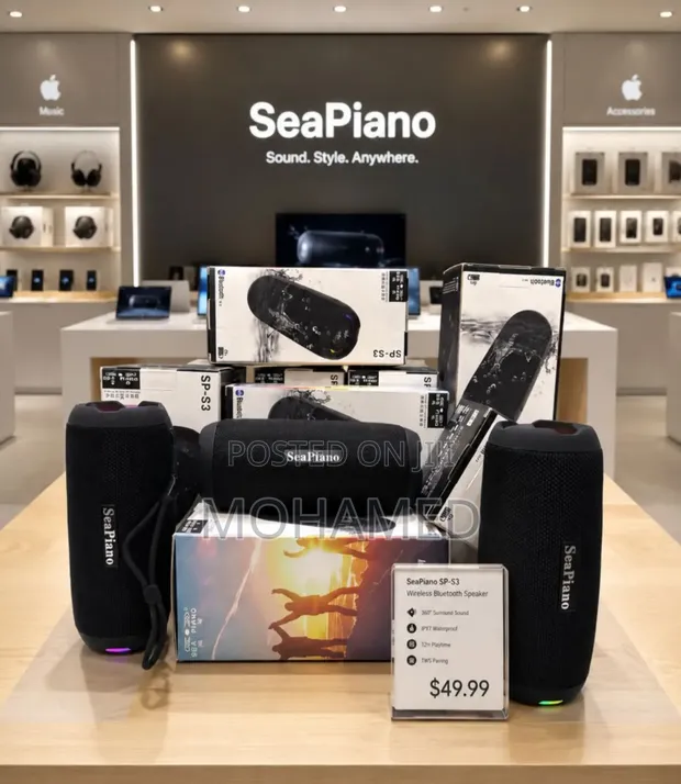 Sea Piano SP-S3 Bluetooth Speaker - 1