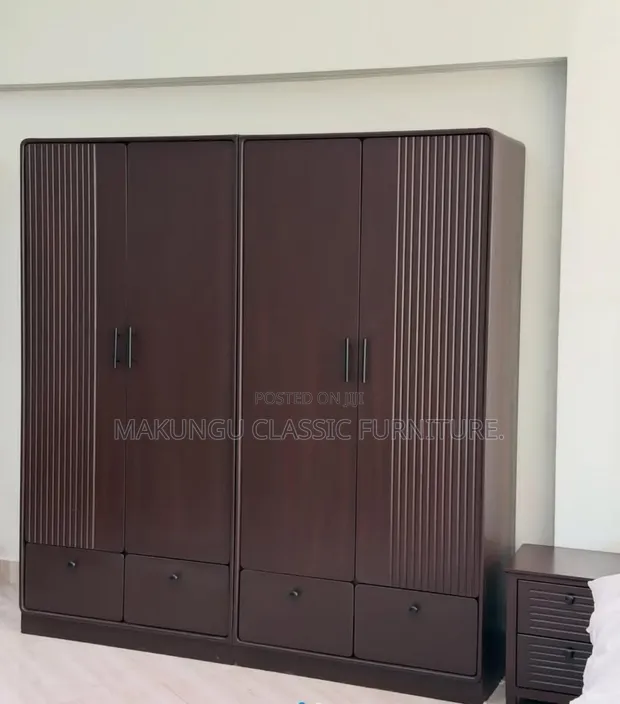 Woodstock 4-Door Wardrobe - New Design, Unmatched Quality - 1