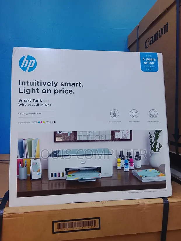 HP Smart Tank 582 Wireless All-in-One Printer - 1