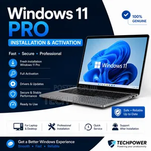 Windows 11 Pro Installation & Activation for Laptop/PC