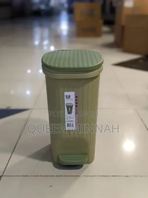 Hands-Free Foot-Operated Waste Bin
