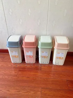 Swing-Top Trash Can
