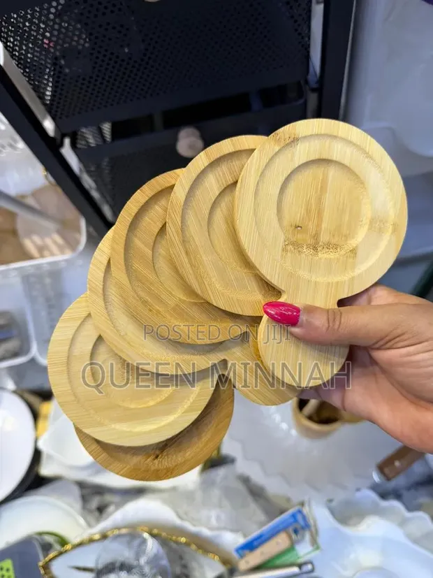 Bamboo Coasters (Set of 6) - 1