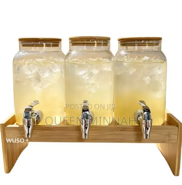 Triple Beverage Dispenser Set - 4L Each - 1