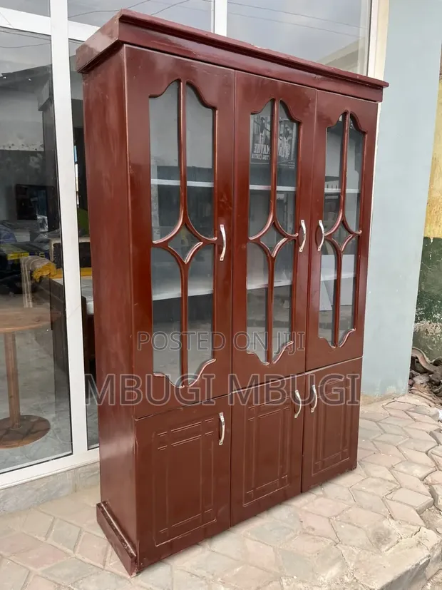 Skyline Furniture 3-Door Kitchen Cabinet - 1