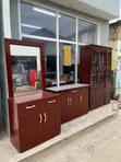 Skyline Furniture 3-Door Kitchen Cabinet - 2