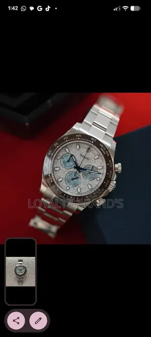 Rolex Daytona Silver Mechanical