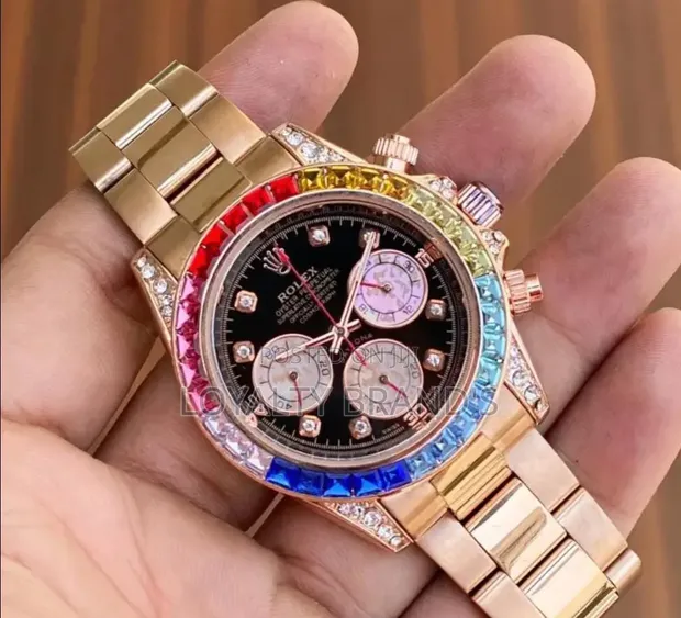 Rolex Daytona Rose Gold Mechanical Watch - 1
