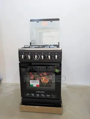 Globalstar Jiko 50x50 | 3 Gas + 1 Electric Burner | Electric Oven