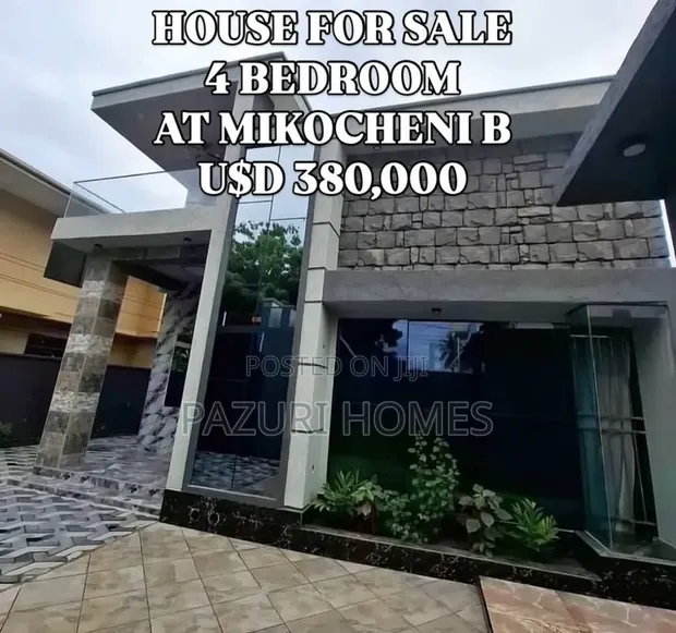 4 Bedroom Bungalow for Sale in Mikocheni - 1