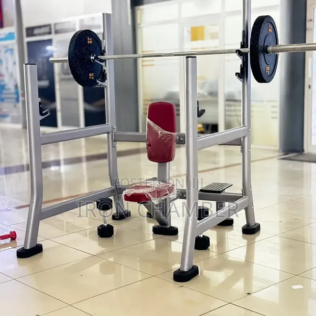 Olympic Shoulder Press Rack (Commercial) - 1