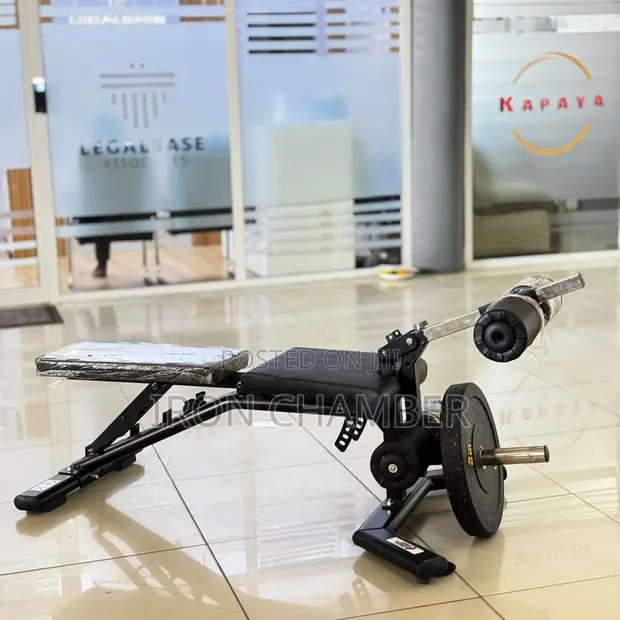Commercial Plate-Loaded Leg Extension/Curl Machine - 1