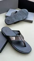 New Dolce & Gabbana Leather Sandals - Black - 4