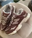 New Balance 9060 Suede Overlay Sneakers - 4