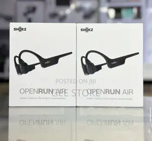 Shokz Openrun Air Bone Conduction Headphones - Black