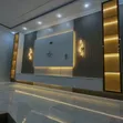 Simple TV Wall Unit na Mapambo ya Kuonesha - 5