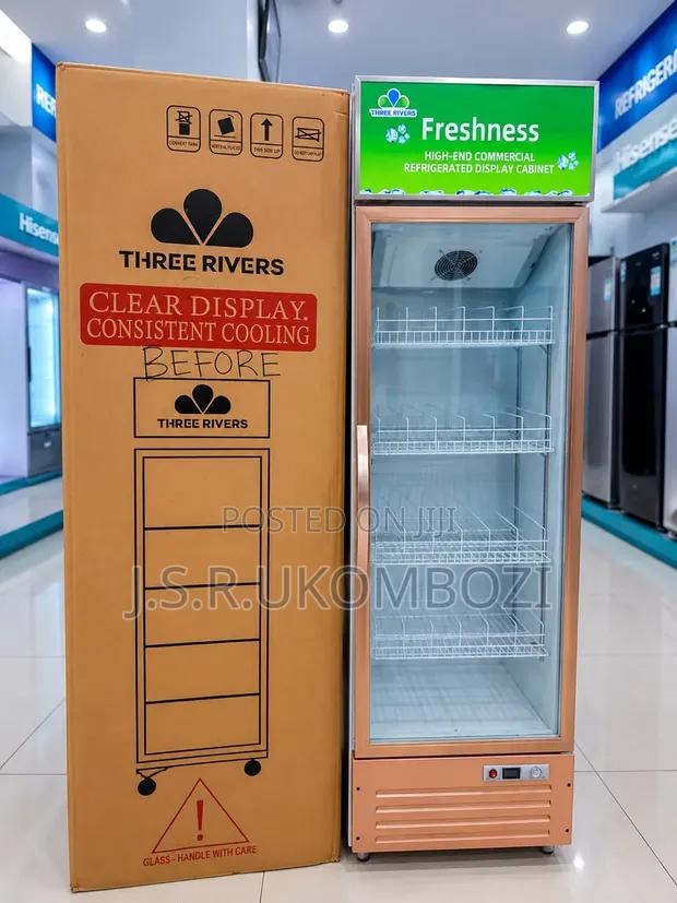 Three Rivers Showcase Single Door Refrigerator 300L - 1