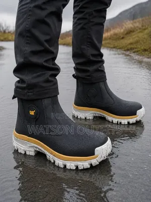 CAT Brand Men's Leather Classic Boots